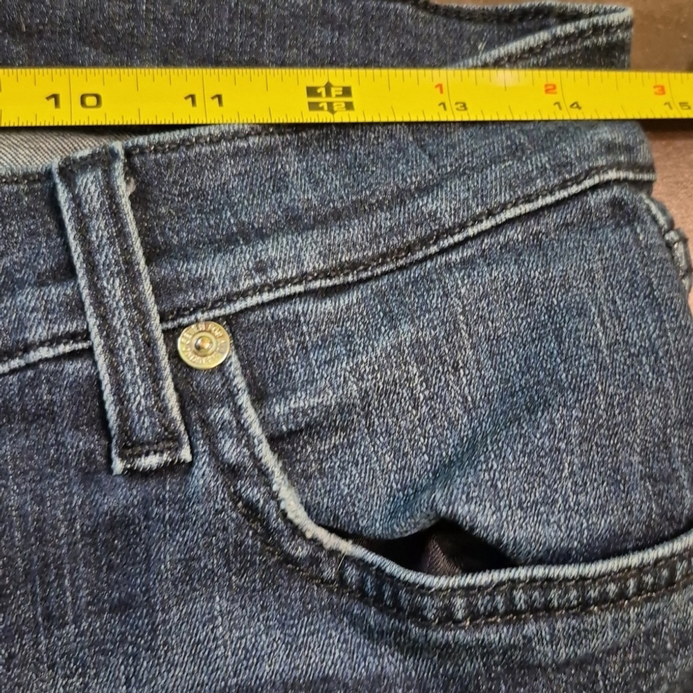 Seven For All Mankind Womens Skinny Jeans Sz.29".(#1585) Med Wash. - Picture 11 of 15